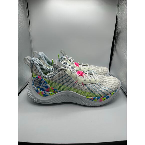 Under Amour Curry Flow 10 “Splash Party” size 11 men’s - Picture 3 of 7